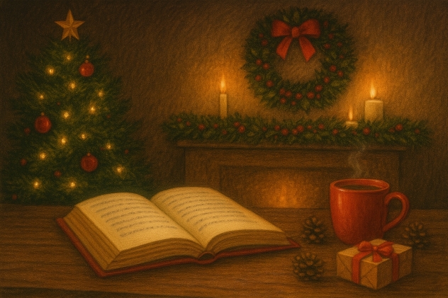 Knihovna o Vánocích